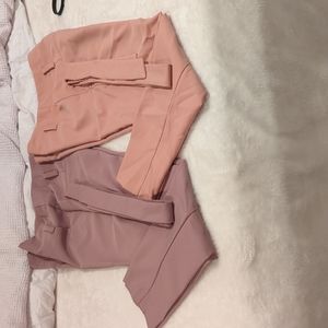 Tie Waist Ankle Pant